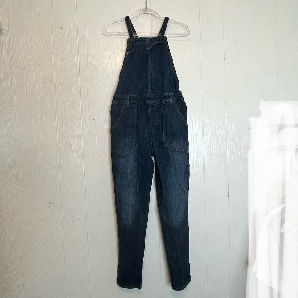 Tea Collection Dark Blue Kids Overalls 10